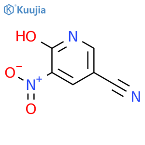 6-Hydroxy-5-nitronicotinonitrile structure