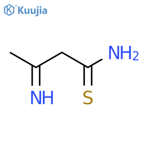 Butanethioamide,3-imino- structure