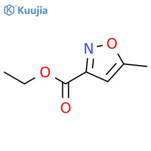 Ethyl 5-methylisoxazole-3-carboxylate structure