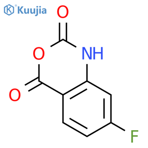 4-Fluoroisatoic anhydride structure