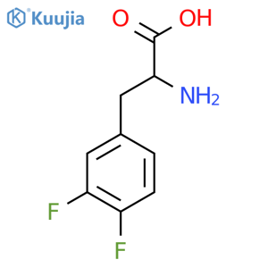 3,4-Difluorophenylalanine structure