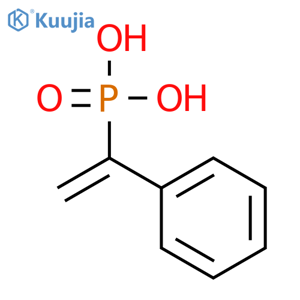 (1-Phenylvinyl)phosphonic acid structure