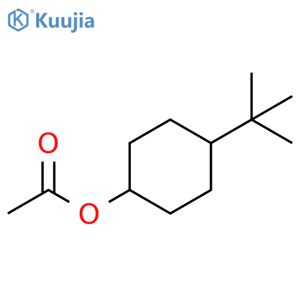 4-tert-Butylcyclohexyl acetate structure