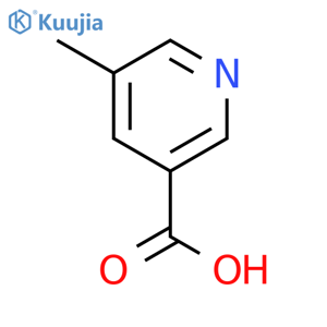 5-methylpyridine-3-carboxylic acid structure