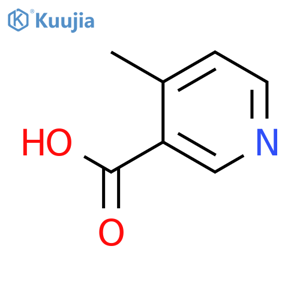 4-methylpyridine-3-carboxylic acid structure