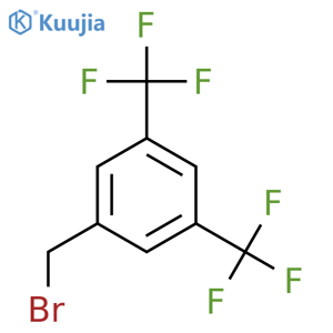 3,5-Bis(trifluoromethyl)benzyl Bromide structure