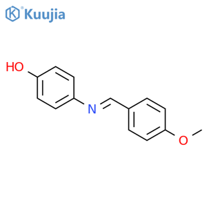 p-Methoxybenzylidene p-aminophenol structure