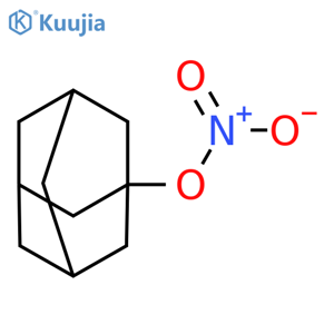 tricyclo[3.3.1.1~3,7~]dec-1-yl nitrate structure