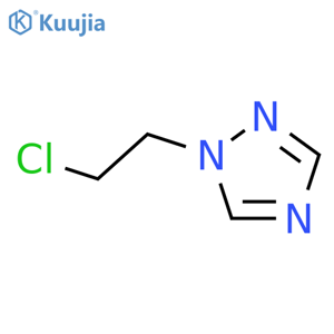 1-(2-Chloroethyl)-1H-1,2,4-triazole structure