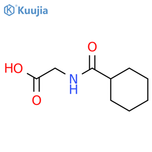 Glycine,N-(cyclohexylcarbonyl)- structure