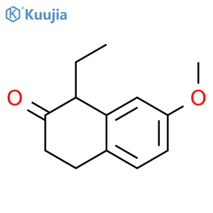 1-Ethyl-7-methoxy-2-tetralone structure