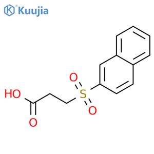 3-(2-Naphthylsulfonyl)propanoic Acid structure