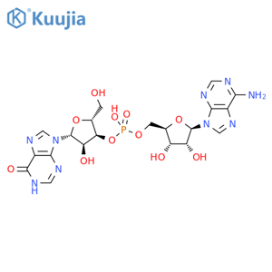 Adenosine, inosinylyl-(3'→5')- structure