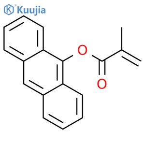 9-Anthryl Methacrylate structure