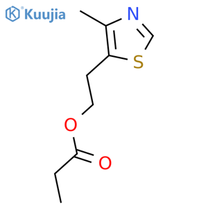 2-(4-Methylthiazol-5-yl)ethyl propionate structure