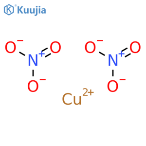 Cupric nitrate structure