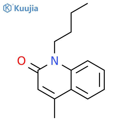 1-Butyl-4-methylquinolin-2(1H)-one structure