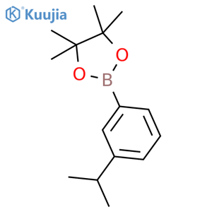 3-Isopropylphenylboronic acid, pinacol ester structure