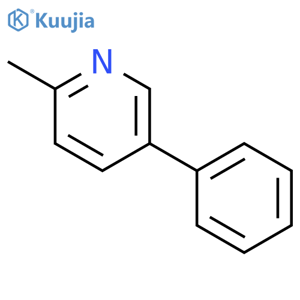 2-Methyl-5-phenylpyridine structure