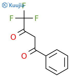 Benzoyl-1,1,1-trifluoroacetone structure