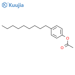 Phenol,4-nonyl-, 1-acetate structure