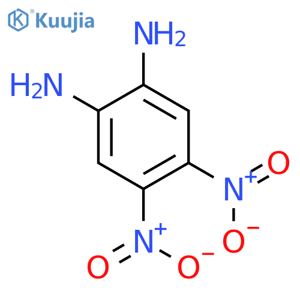 4,5-Dinitrobenzene-1,2-diamine structure