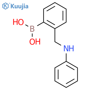 2-(N-Phenylaminomethyl)phenylboronic Acid structure