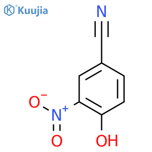 4-Hydroxy-3-nitrobenzonitrile structure