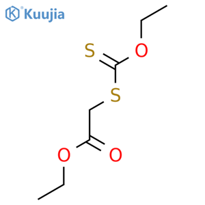 Ethyl 2-(Ethoxycarbonothioylthio)acetate structure