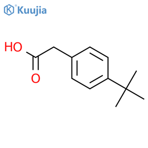 4-tert-Butylphenylacetic Acid structure