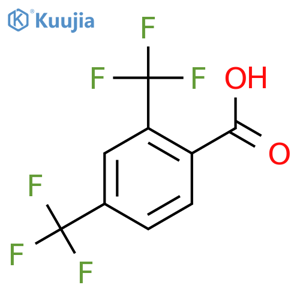 2,4-Bis(trifluoromethyl)benzoic acid structure