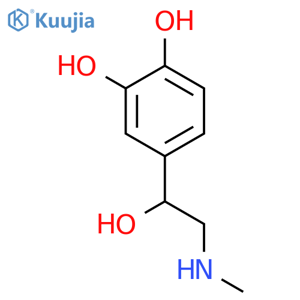 DL-Epinephrine structure