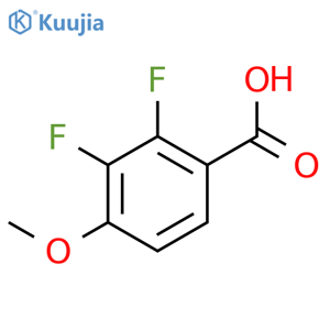 2,3-Difluoro-4-methoxybenzoic acid structure