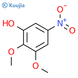 2,3-Dimethoxy-5-nitrophenol structure