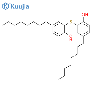 2,2'-Thiodi(4-tert-octylphenol) structure