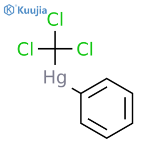 Mercury,phenyl(trichloromethyl)- structure