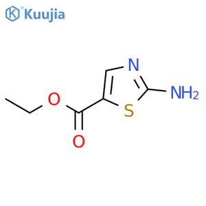 Ethyl 2-aminothiazole-5-carboxylate structure