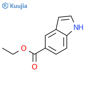 Ethyl Indole-5-carboxylate structure
