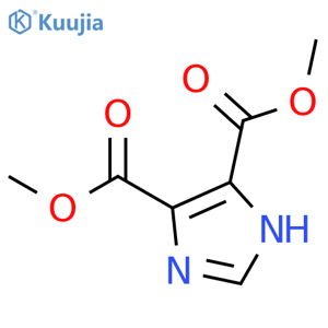 4,5-dimethyl 1H-imidazole-4,5-dicarboxylate structure