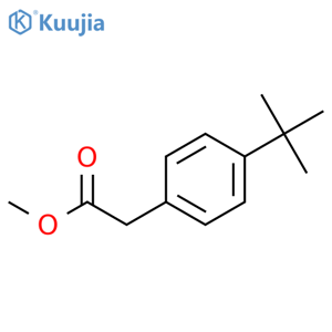 Methyl 4-tert-butylphenylacetate structure