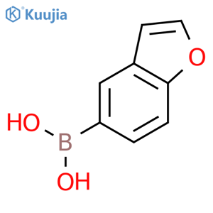 Benzofuran-5-ylboronic acid structure