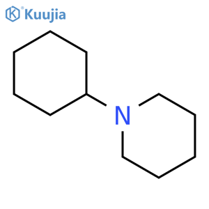 1-Cyclohexylpiperidine structure