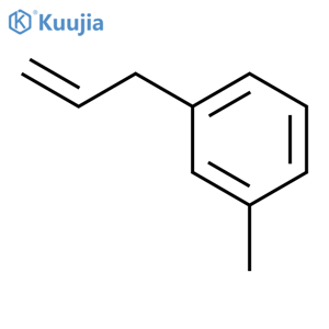 Benzene, 1-methyl-3-(2-propenyl)- structure