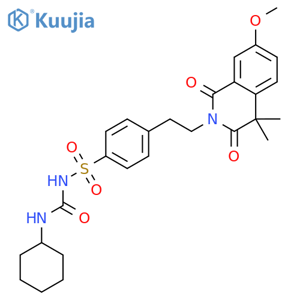 Gliquidone structure