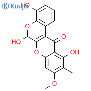 9-O-Methyl-4-hydroxyboeravinone B structure