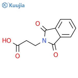 3-Phthalimidopropionic acid structure