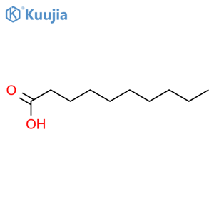 Decanoic acid structure