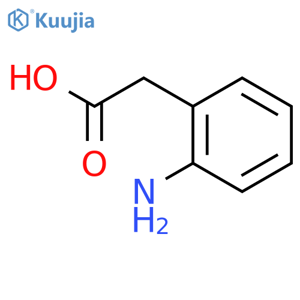 2-Aminophenylacetic acid structure