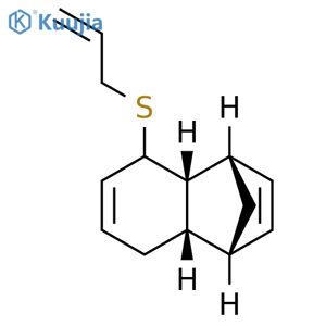 rel-(1R,4S,4aR,8aS)-1,4,4a,5,8,8a-Hexahydro-5-(2-propen-1-ylthio)-1,4-methanonaphthalene structure