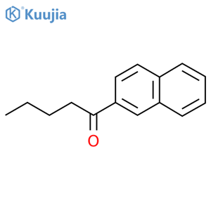 1-(Naphthalen-2-yl)pentan-1-one structure